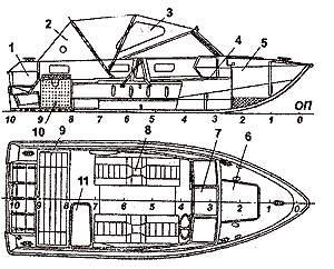 Моторная лодка Крым-3